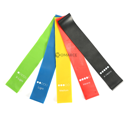 Stretch Yoga Athletic Rubber Fitness Elastic Exercise Loop Training Bands